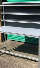 An image of a custom made workstation we created